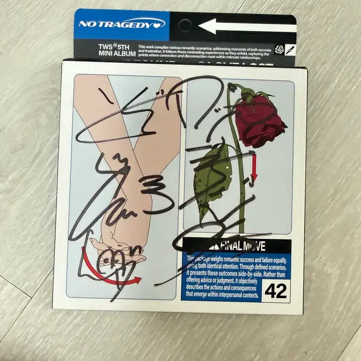 [BUNJANG] TWS NO TRAGEDY Signed Album / 투어스 TWS NO TRAGEDY 싸인반
