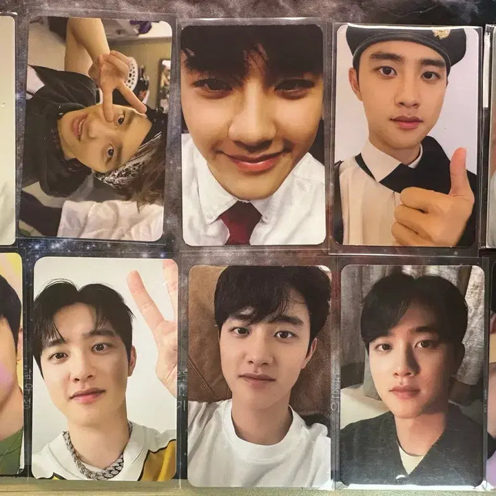 [BUNJANG] EXO D.O. Photocard Bundle Set / (일괄)엑소 디오 포토카드 9개 양도