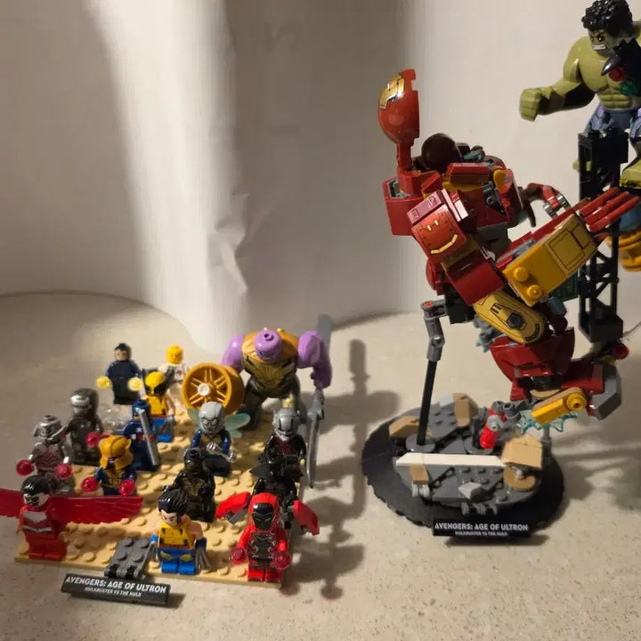 [BUNJANG] LEGO Marvel Avengers Figure Bundle / 정품레고 어벤져스 마블 (사진속일괄다드려요 무기및 브릳)