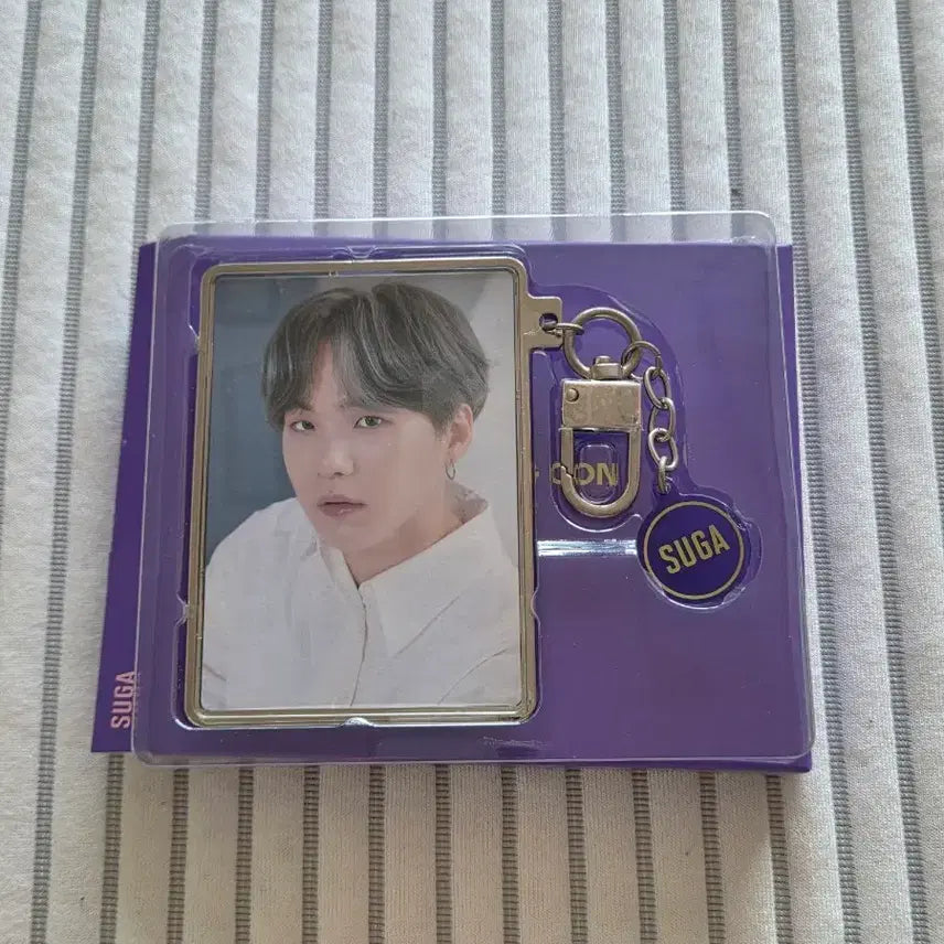[BUNJANG] BTS SUGA Bangbangcon Photocard Holder Keyring / 방방콘 슈가 포카홀더키링