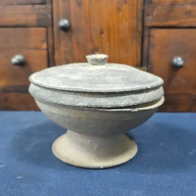 [BUNJANG] Authentic Three Kingdoms Period Pottery Ritual Vessel / 진품 삼국시대 토기 제기
