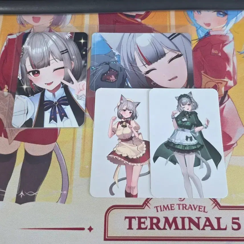 [BUNJANG] Neneko Mashiro Fanding Cookdas Photocard Bundle Set / 스텔라이브 네네코 마시로 팬딩 쿠크다스 포토카드 일괄
