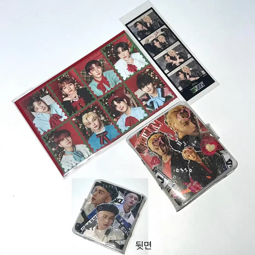 [BUNJANG] Stray Kids Hyunjin Han Ordinary Soundwave Lucky Draw Photocard / 스트레이키즈 현진 한 오디너리 네컷사운드웨이브 사웨 럭드 포카바인더 크리스마스 이블 스키즈