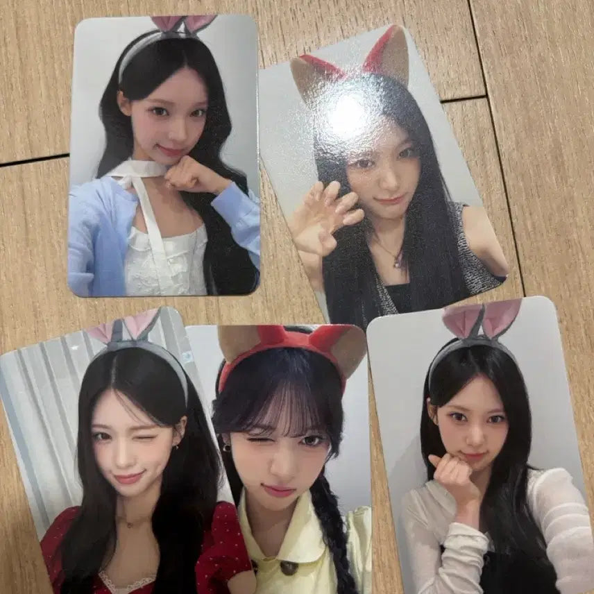 [BUNJANG] RESCENE Million Music POB Set (5 Photocards) / 리센느 밀리언뮤직 미공포 5장 세트 (판완)