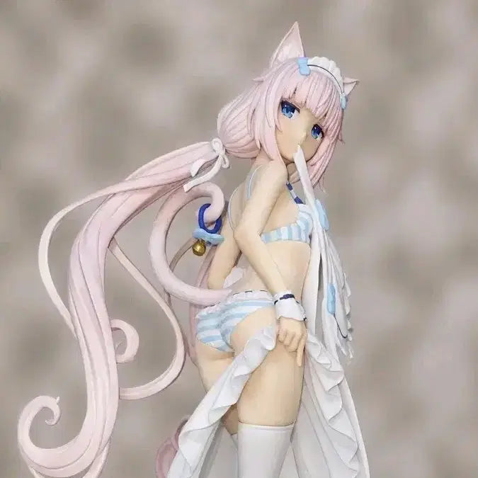 [BUNJANG] NEKOPARA Plum Vanilla Figure / 네코파라 플럼 옷 갈아 입는 중 바닐라 피규어