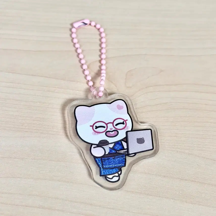 [BUNJANG] ITZY ON AIR Yuna Keyring / 있지 팬미팅 ON AIR 나옹 유나 키링