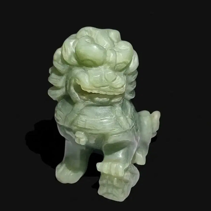 [BUNJANG] Bi Xie Jade Sculpture - Unique Green Jade / 비휴 옥 조각품 옥 색감이 예쁘네요 녹옥과 청백옥 사이쯤 인거 같아요