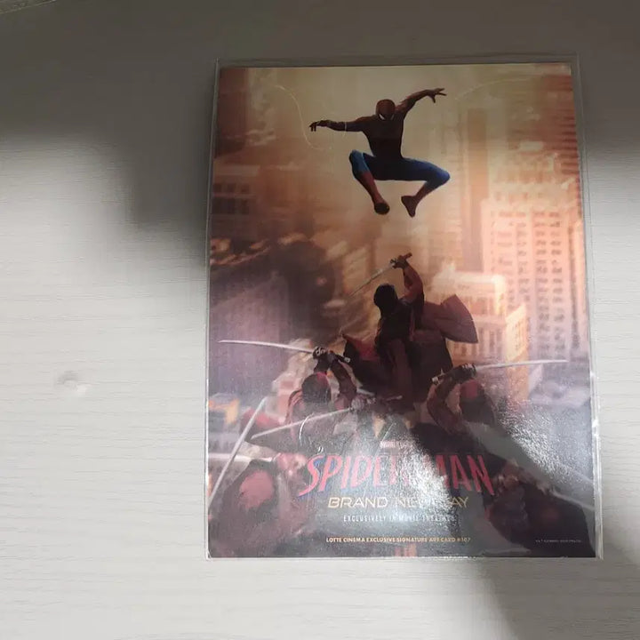 [BUNJANG] Spider-Man Brand New Day Lotte Cinema Art Card / 스파이더맨 브랜드 뉴 데이 롯데시네마아트카드양도판매