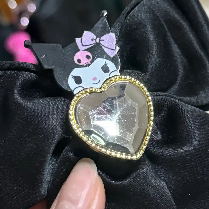 [BUNJANG] Sanrio Kuromi Lightstick Ribbon / 산리오 쿠로미 응원봉 리본