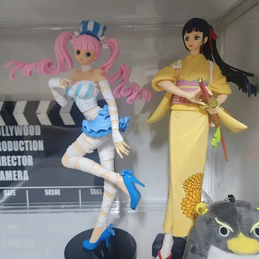 [BUNJANG] One Piece Perona &amp; O-Kiku Figure Set / 원피스 피규어 페로나 오키쿠 박스 o