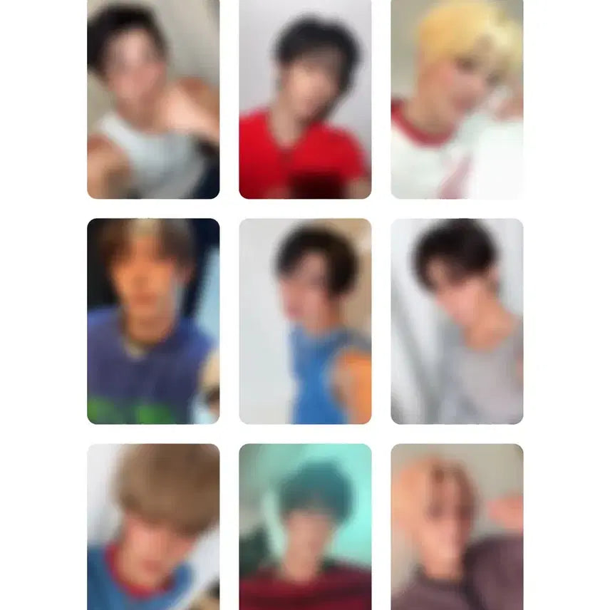 [BUNJANG] AHOF The Star August Issue Selfie Photocard Set / AHOF 아홉 더스타 미공포 포카 세트 양도