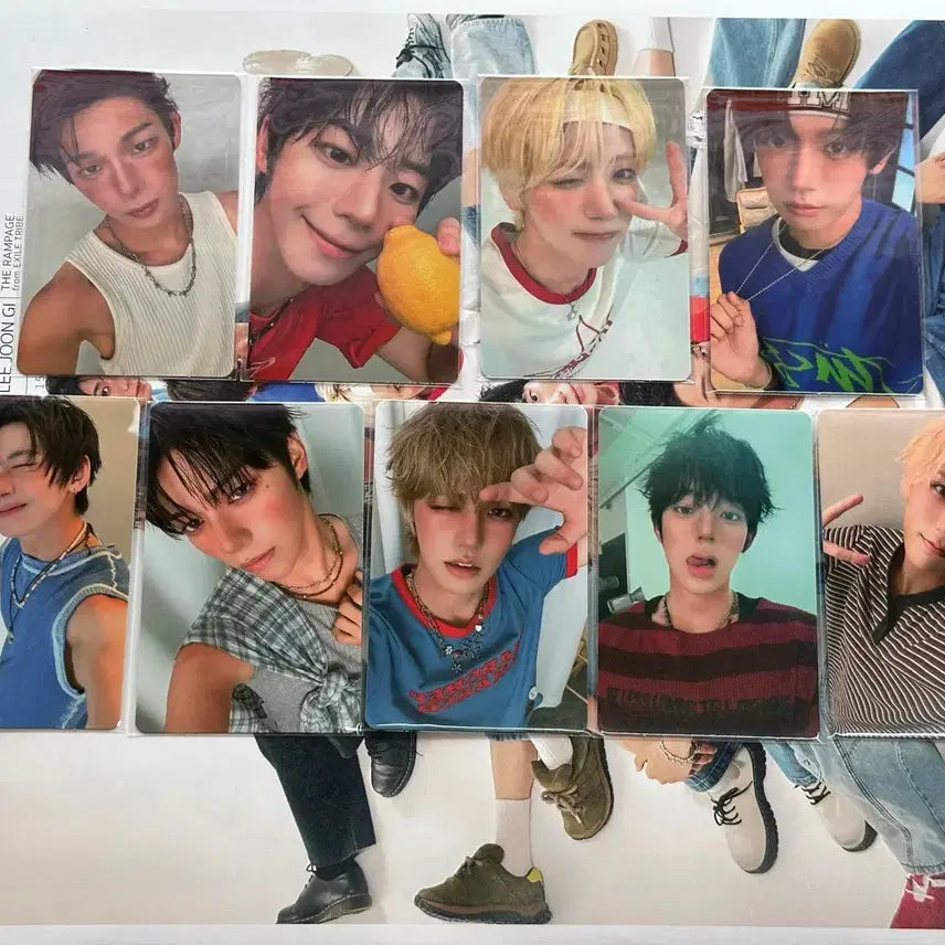 [BUNJANG] AHOF The Star August Issue Lucky Draw Photocard Set / AHOF 아홉 더스타 대면 미공포 특전 포카 세트 양도