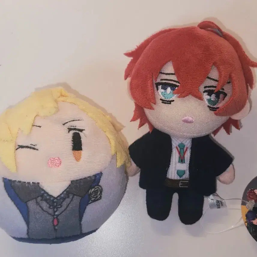 [BUNJANG] Hypnosis Mic Kannonzaka Doppo &amp; Doppo Futami "Nui" Plush Set / 히프마이 칸논자카 돗포 선누이 /히후미 일괄판매