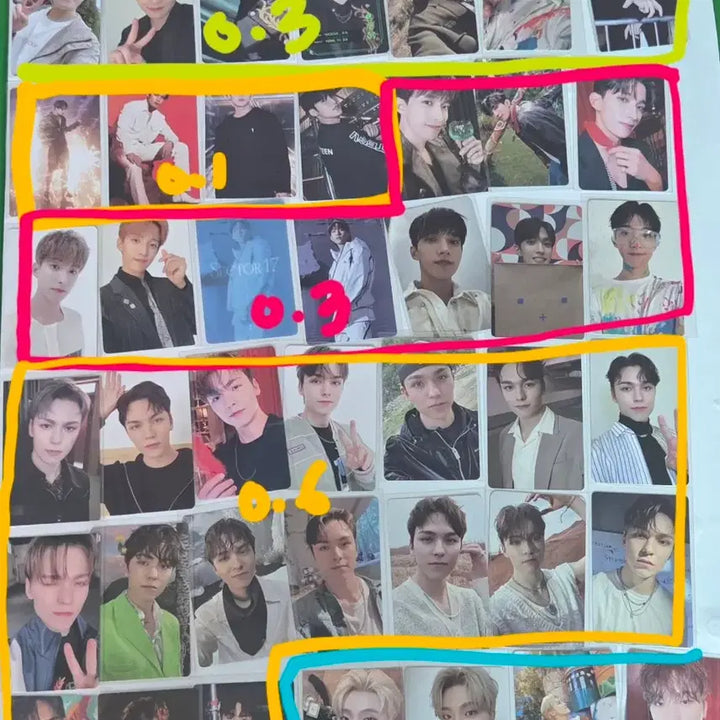 [BUNJANG] SEVENTEEN Photocard / 세븐틴 포카