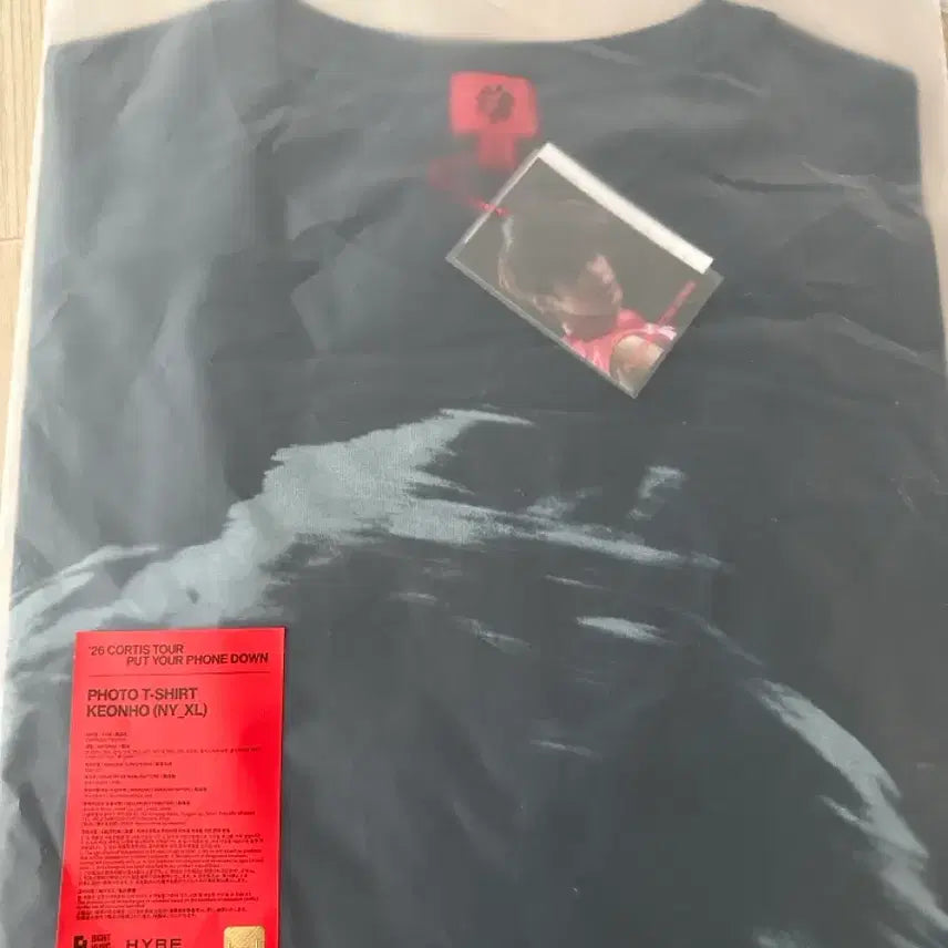 [BUNJANG] Cortis Gunho Photo T-shirt XL / 코르티스 cortis 건호 포토 티셔츠 양도 Photo T-shirt XL