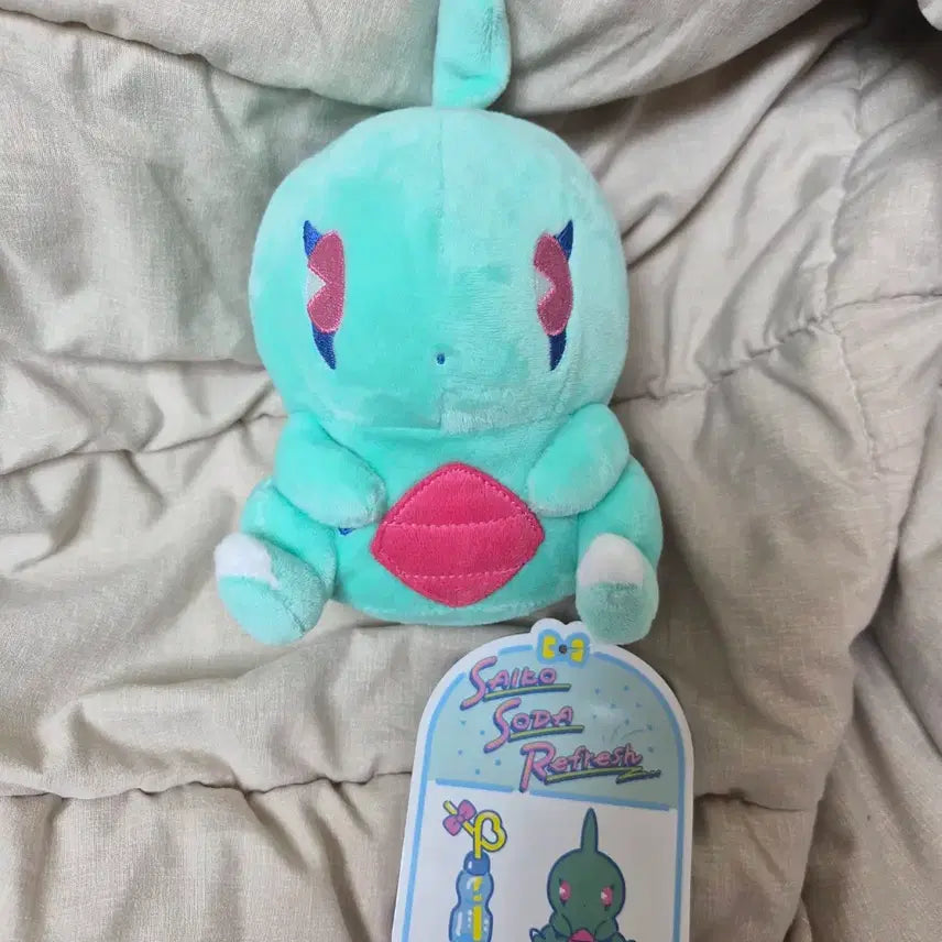 [BUNJANG] Abraverse Pokemon Psyche Soda Refresh Plush - Fushigidane, Psyduck, Squirtle, Pikachu, Raichu, Mew, Slowpoke, Minior, Piplup, Alolan Vulpix, Jirachi, Marill, Togepi, Munchlax / 애버라스 판매) 포켓몬 사이코 소다 미네랄 사이다 리프레쉬 인형 부산 팝업 피츄 라이츄 뮤 이상해씨 고라파덕 꼬부기 플러시
