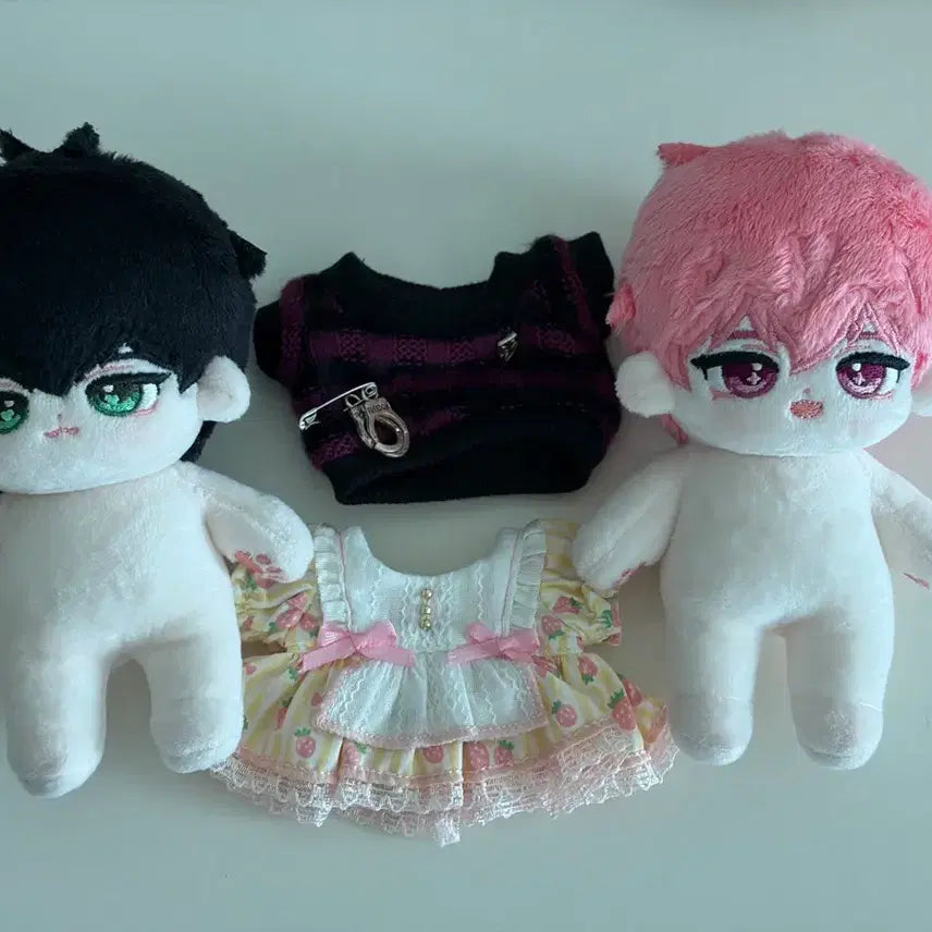 [BUNJANG] PlaYve 10cm Plush Doll Set / 10cm 플레이브솜 마이플레이브,꼬마플레이브 뼈깅 일괄