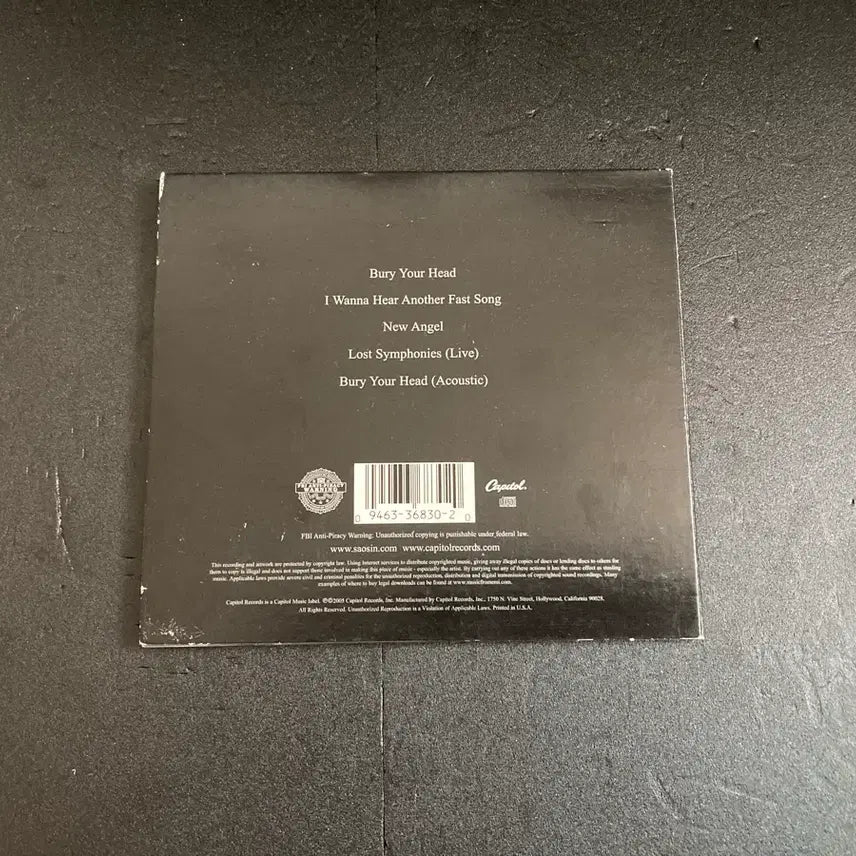 [BUNJANG] Saosin Self-Titled EP 2005 US CD / 세이오신 Saosin-셀프타이틀 EP &