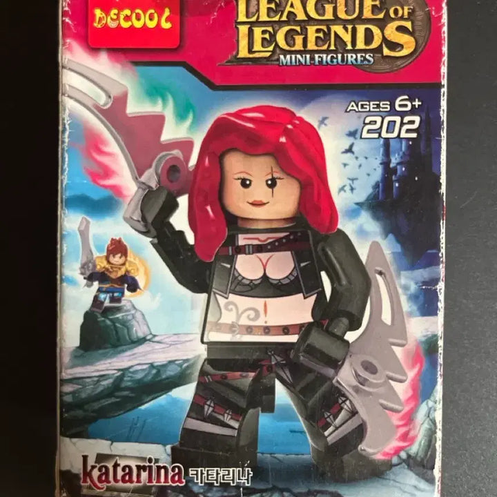 [BUNJANG] League of Legends Katarina Block Figure / 리그오브레전드 카타리나 블럭 피규어