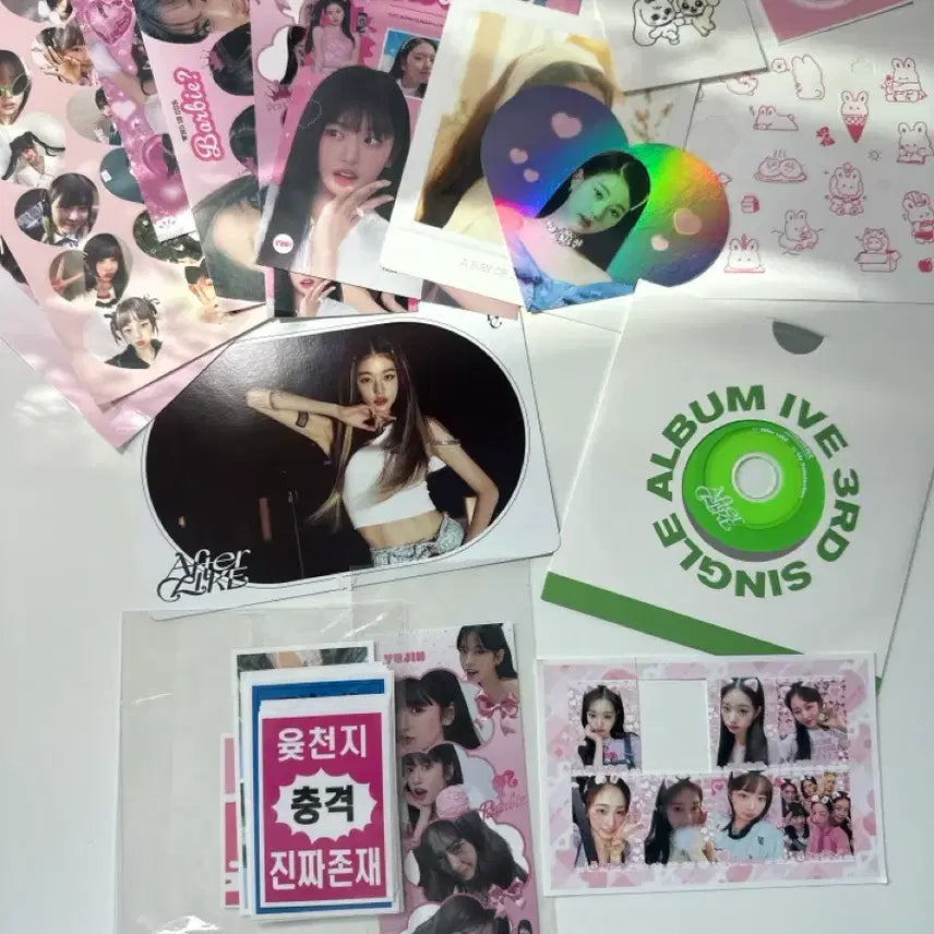 [BUNJANG] IVE Jang Wonyoung An Yujin Goods Sticker Set / 장원영,안유진 굿즈