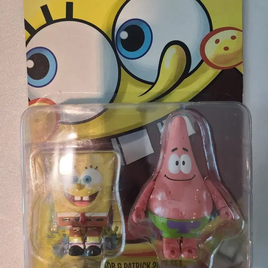 [BUNJANG] SpongeBob SquarePants &amp; Patrick Star Kubrick Set / 스펀지밥 큐브릭 세트