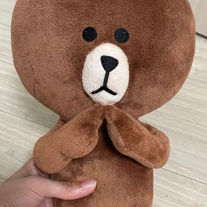 [BUNJANG] LINE FRIENDS Brown Plush Doll / 라인프렌즈 브라운 인형