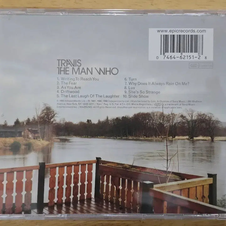 [BUNJANG] Travis The Man Who US First Press CD / CD 음반 TRAVIS 트래비스 - The Man Who 미국반