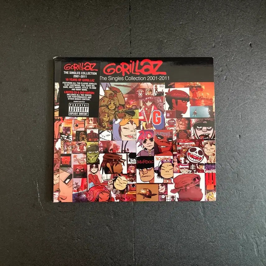 [BUNJANG] Gorillaz The Singles Collection Limited Edition CD+DVD / 고릴라즈-The Singles Collection 한정반 CD+DVD
