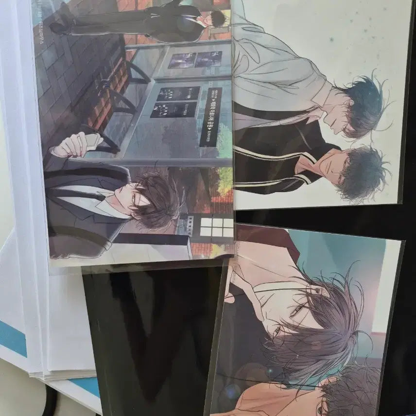[BUNJANG] Green Apple Paradise Postcard Set (3 Types) / 청사과낙원 엽서 3종