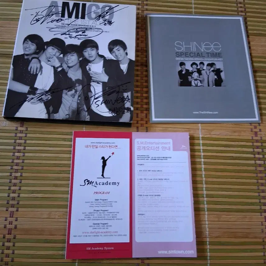 [BUNJANG] SHINee Amigo 1st Repackage Album Signed Edition / 샤이니 아미고 1집  친필 싸인반 앨범