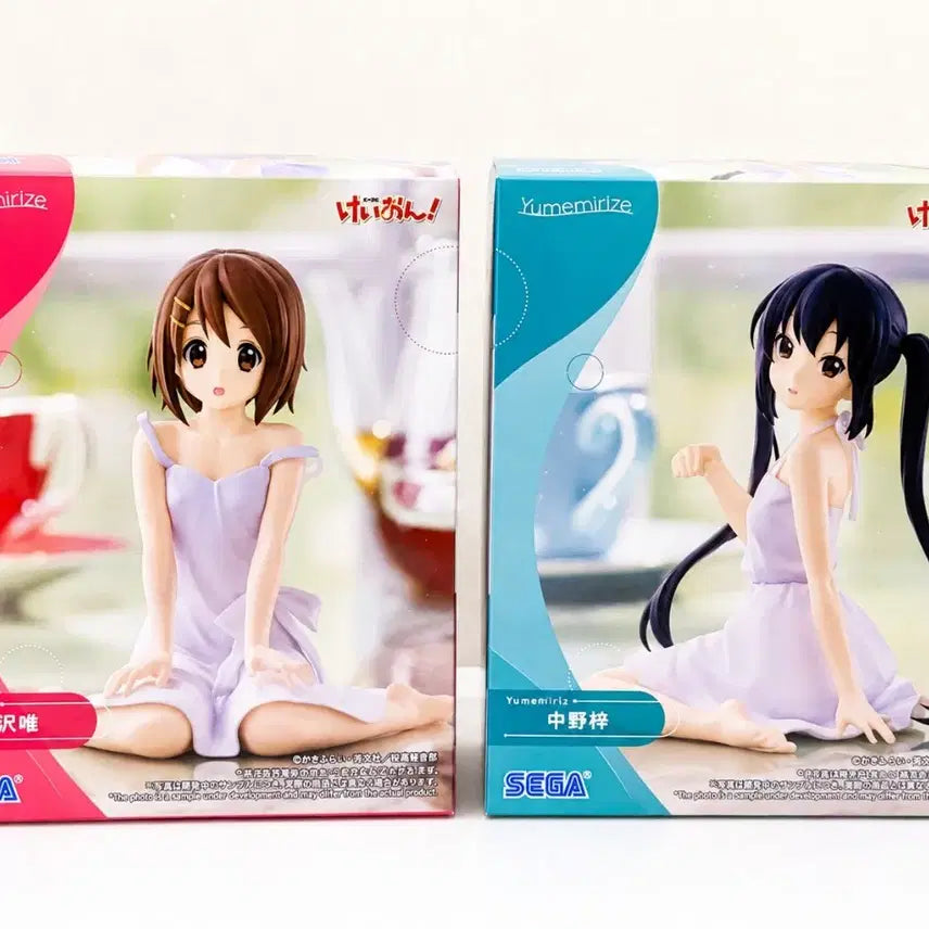 [BUNJANG] Sega Yumemirise K-On! Yui Hirasawa &amp; Azusa Nakano Figure Set (Sealed) / [미개봉]세가 케이온 유메미라이즈 히라사와 유이&amp;나카노 아즈사 피규어 세트
