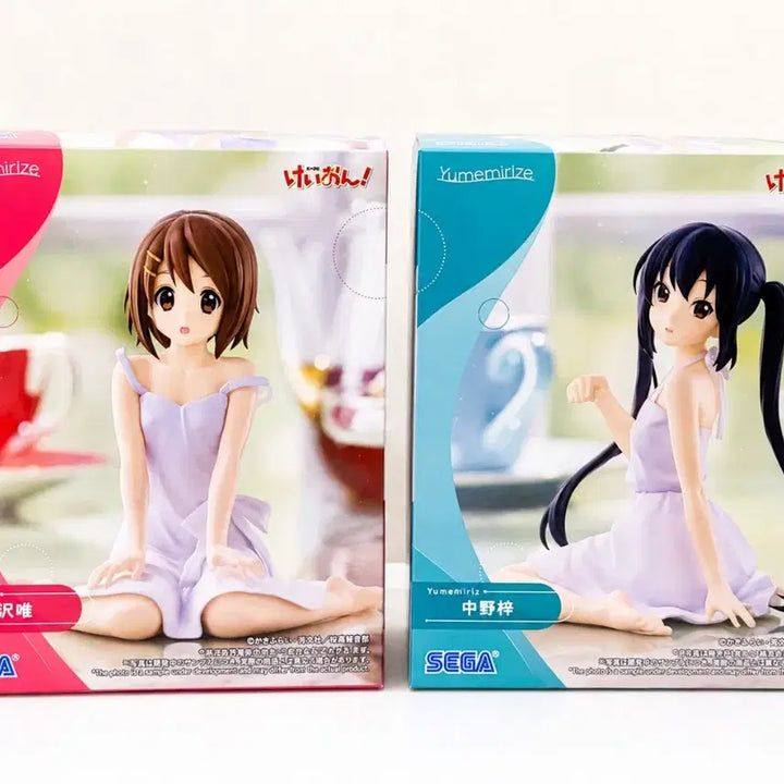 [BUNJANG] Sega Yumemirise K-On! Yui Hirasawa &amp; Azusa Nakano Figure Set (Sealed) / [미개봉]세가 케이온 유메미라이즈 히라사와 유이&amp;나카노 아즈사 피규어 세트