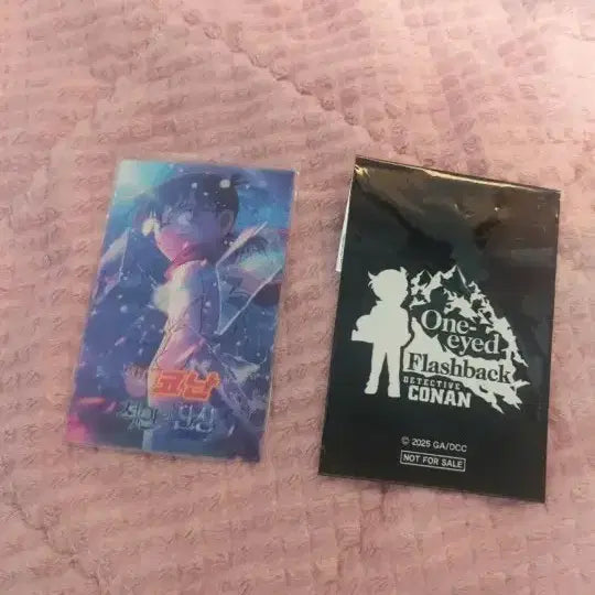 [BUNJANG] Detective Conan Goods Card Set / 명탐정 코난 굿즈 카드