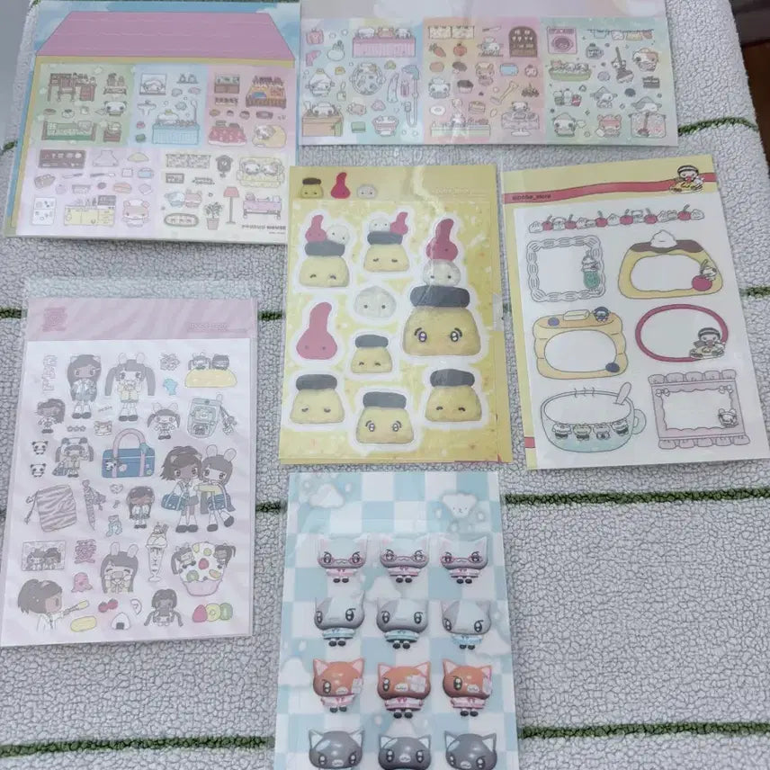 [BUNJANG] Pobe Artist Sticker Set / 포베작가님 스티커 세트판매