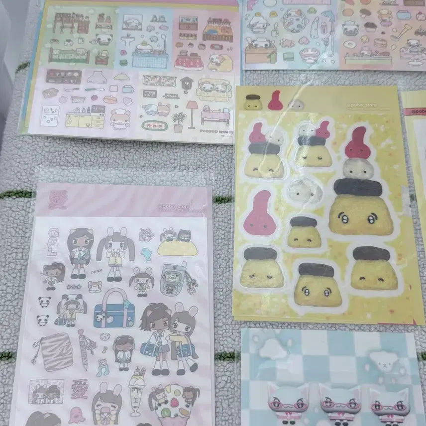 [BUNJANG] Pobe Artist Sticker Set / 포베작가님 스티커 세트판매