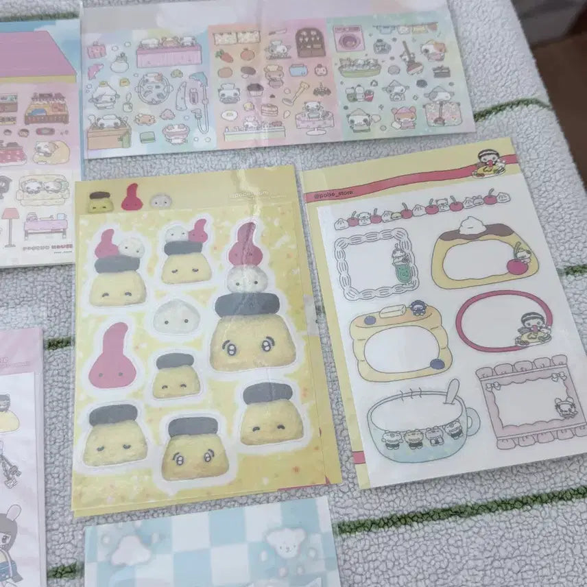 [BUNJANG] Pobe Artist Sticker Set / 포베작가님 스티커 세트판매