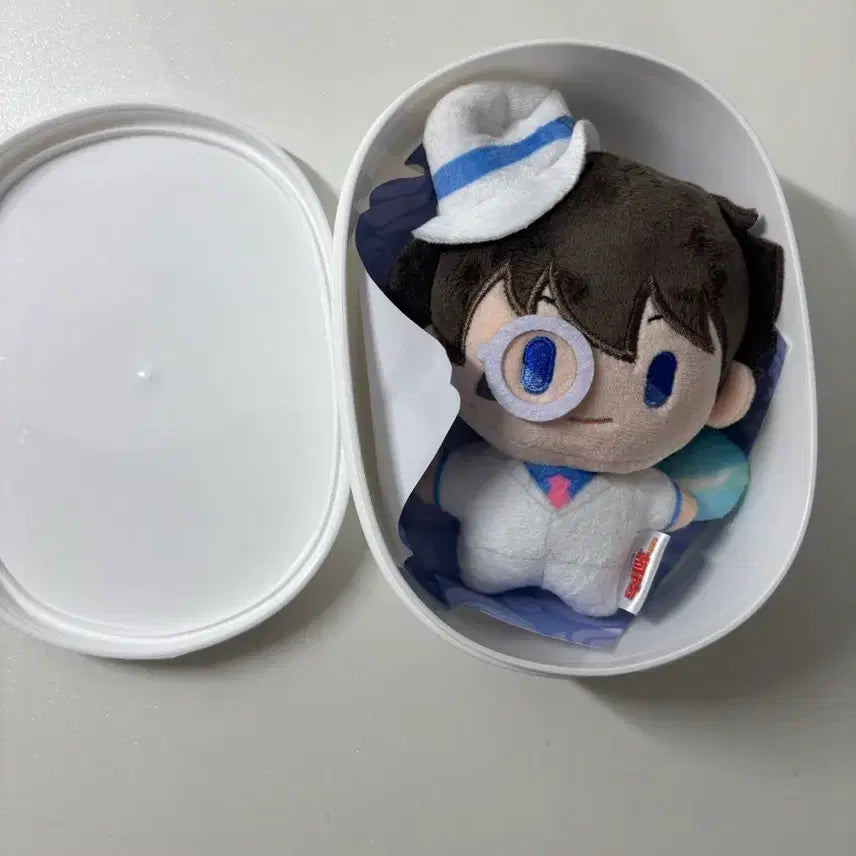 [BUNJANG] Detective Conan Kaito Kid Lunch Box Plush / 괴도키드 도시락누이 명탕점코난