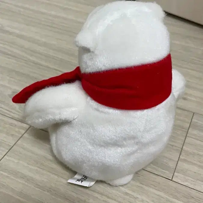 [BUNJANG] Coca-Cola Polar Bear Plush with Red Scarf / 코카콜라 북극곰 인형 빨간 목도리