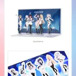 [BUNJANG] Isekai Idol ISecPop Goods Acrylic Diorama, Binder Book, Can Badge, Photocard, Bookmark, Sticker Bundle Set / 이세계 아이돌 이세팝 굿즈 (이세돌 아크릴 디오라마, 바인더북, 캔뱃지, 포토카드, 북마크, 스티커)