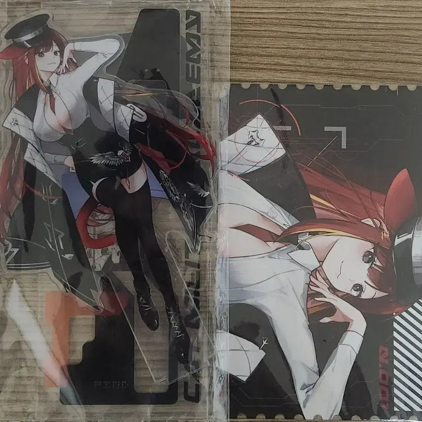 [BUNJANG] Stellive AkaneRize Acrylic Stand &amp; Postcard Set / 스텔라이브 아카네리제 아크릴 스탠드,엽서