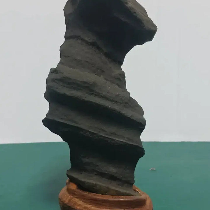 [BUNJANG] Natural Stone with Wooden Stand / 수석(물형)