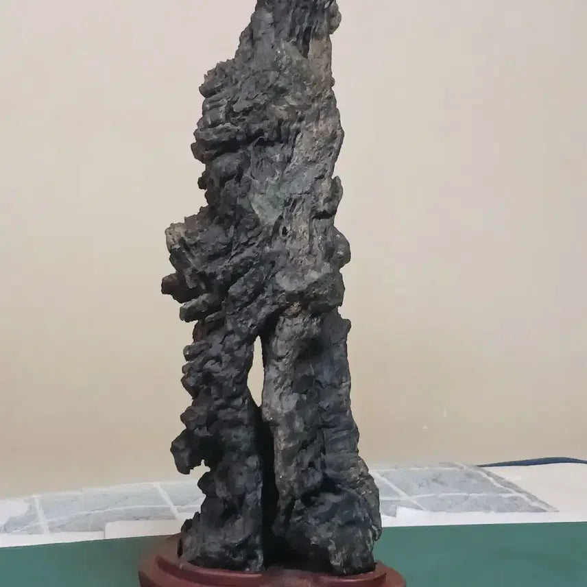 [BUNJANG] Namhangang Choco Pierced Stone / 수석(남한강)