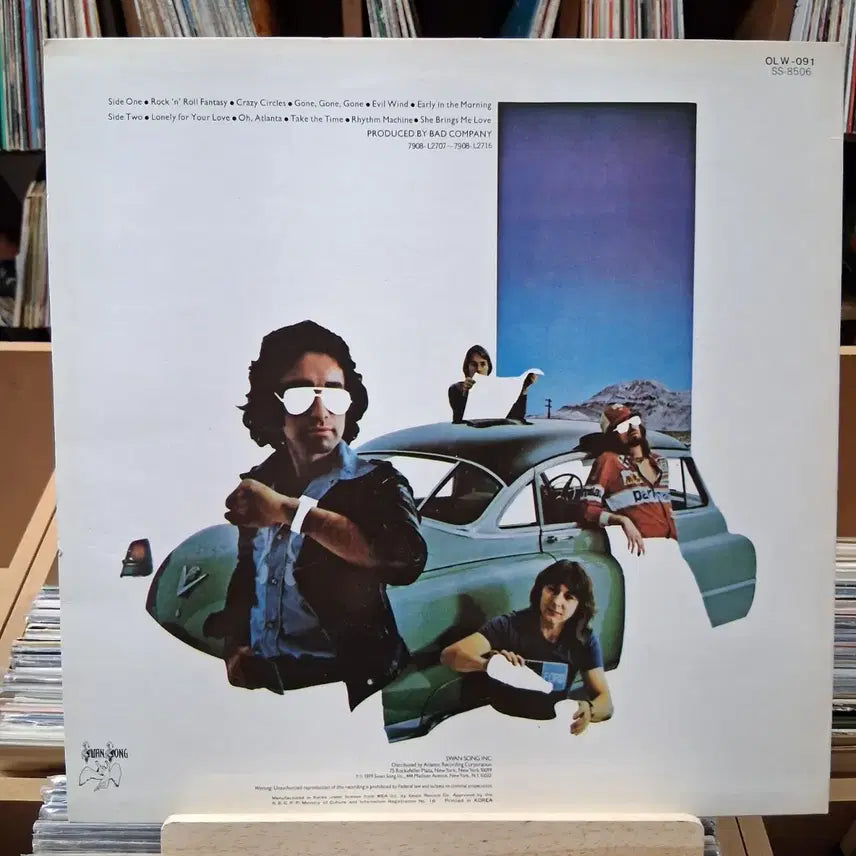 [BUNJANG] Bad Company Desolation Angels LP (Mint Condition) / 민트급 배드 컴퍼니 Desolation Angels LP