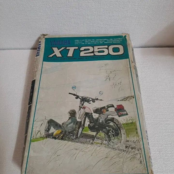 [BUNJANG] BANDAI 1980s Yamaha XT250 Bike Kit Classic Model / 고전프라 [ 프라모델 ] 야마하 바이크키트 고전완구 희귀수집품