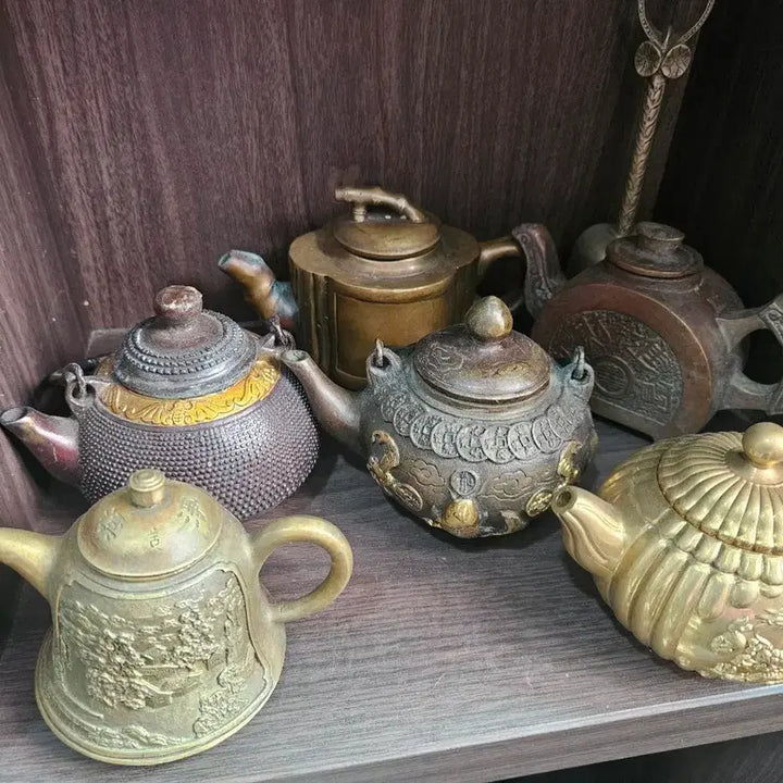 [BUNJANG] Vintage Brass Teapot / 황동주전자