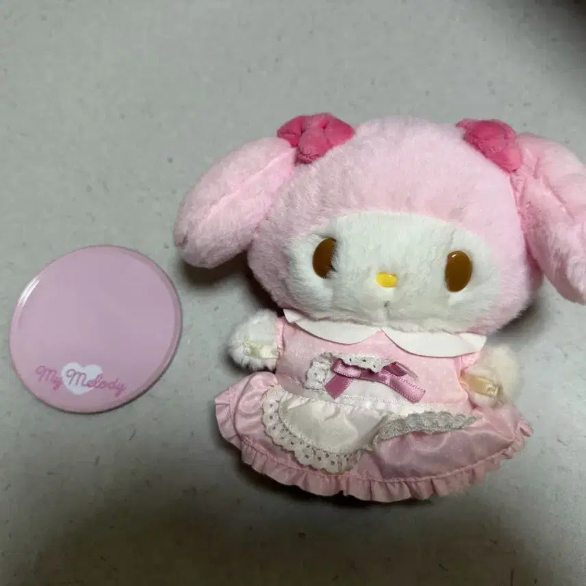 [BUNJANG] Sanrio My Melody Pitatto M Outfit Set / 마이멜로디 피탓토 m 옷 포함