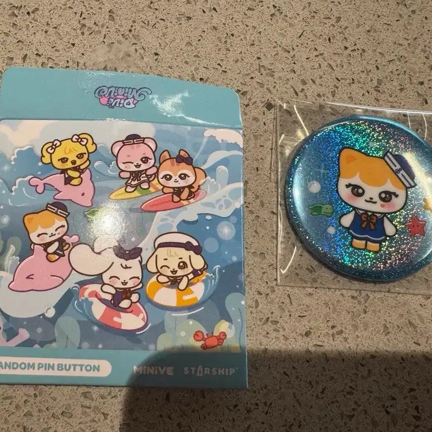 [BUNJANG] MINIVE Popup Pin Button Liz / 당일발송) 아이브 미니브 핀버튼 리즈