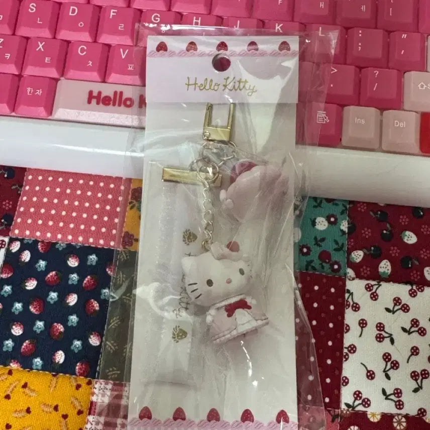 [BUNJANG] Shortcake2 Kitty Keyring / 쇼트케이크2 키티 키링