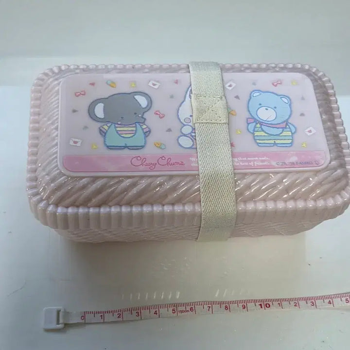 [BUNJANG] Sanrio Cheerly Charm Storage Box / Lunch Box / 고전/희귀) 산리오 치어리참 소품함 도시락통 미사용품