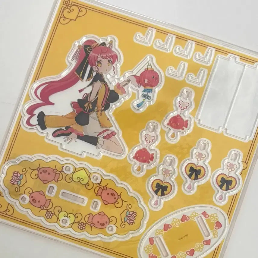 [BUNJANG] Pripara Shiratama Mikana Mika China Kuji Acrylic Stand / 프리파라 시라타마 미캉 미카 차이나 쿠지 아크릴 스탠드
